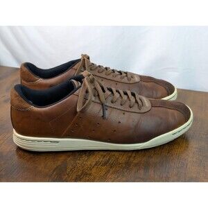 ADIDAS MEN ATHLETIC GOLF SHOES CLEATS ADICROSS II  LEATHER SOFT SPEAKS 671663